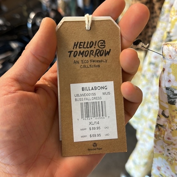 🔆BILLABONG🔆BLISS FALL DRESS - Picture 16 of 16